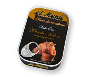 Anchovy Fillet In Olive Oil seri Oro 200gr