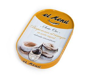 Whited Anchovies In Sunflower Oil Serie Oro 215gr