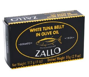 White Tuna Belly In Olive Oil (Ventresca) 4oz