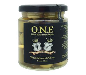O.N.E Whole Manzanilla Olives 8.01oz
