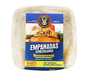 ZERPA EMPANADA VENEZOLANA / SHREDDED BEEF 5 Pack