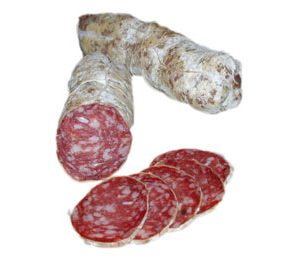 Krug Champagne and Truffle...black truffle salami with Iberico Bellota Fat back and Krug Champagne. (lb)