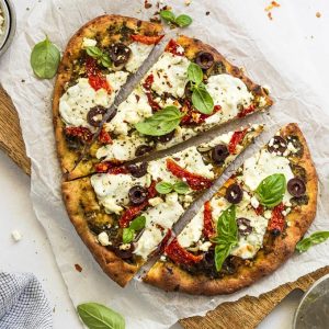 Mediterranean Spinach and Mozzarella Flatbread 52.8 oz