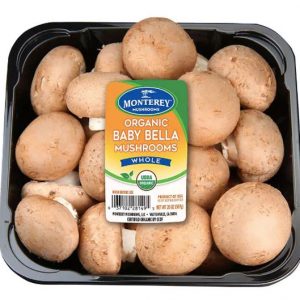 Monterey Organic Whole Baby Bella Mushrooms 20 oz.