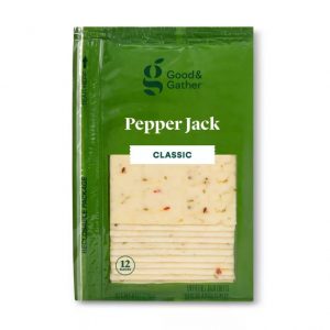 Pepper Jack Deli Sliced Cheese - 8oz/12 slices - Good & Gather