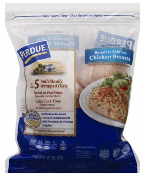 Perdue Chicken Breasts, Boneless Skinless About 1.5 lbs