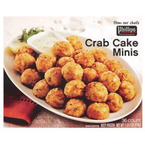 Phillips Crab Cake Minis, 1 lb 2 oz, 36-count