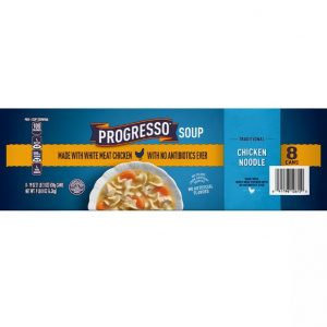 Progresso Ready-To-Serve Traditional Chicken Noodle Soup, 8 pk.