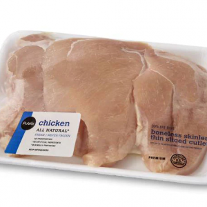 Publix Boneless Skinless Chicken Breast Cutlets, 99% Fat Free, USDA Premium About 1.5 lbs