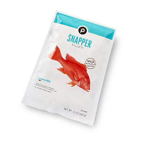 Publix Snapper Fillets Frozen 12 oz