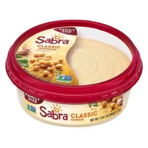 Sabra Hummus, Classic, Family Size 1 lb 1 oz (482 g) 17 oz