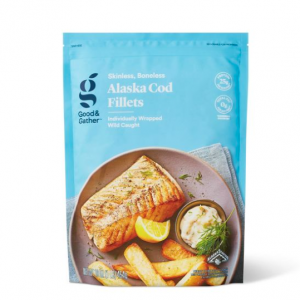Good & Gather Alaska Cod Skinless Boneless Fillets - Frozen - 16oz