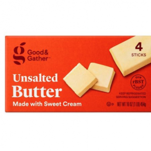 Good & Gather Unsalted Butter made with Sweet Cream - 1lb