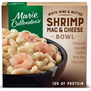Marie Callender's Frozen Shrimp Mac & Cheese Bowl - 10.5oz