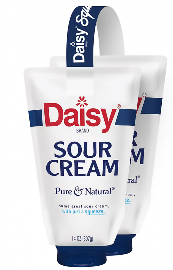 Daisy Brand Squeezable Sour Cream Pouches 14 oz - 2 CT