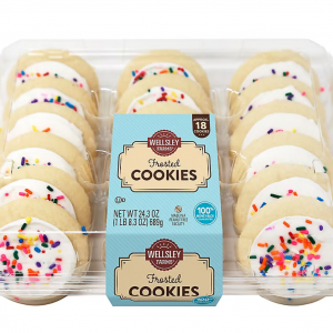 Wellsley Farms Vanilla Frosted Cookies, 18 ct.