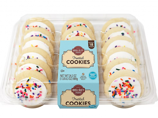 Wellsley Farms Vanilla Frosted Cookies, 18 ct.