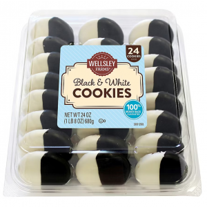 Wellsley Farms Black and White Cookies, 24 CT