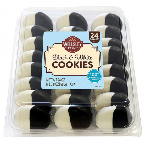 Wellsley Farms Black and White Cookies, 24 CT