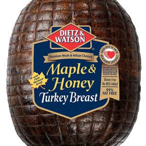 Dietz & Watson Honey Glazed Maple Turkey Breast - 0.5 Lb