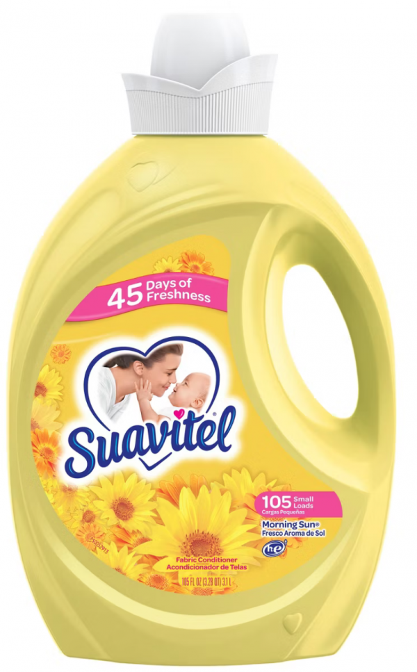 Suavitel Liquid Fabric Softener  Morning Sun - 105 oz
