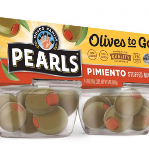 Pearls Olives-to-Go Pimiento Stuffed Olives - 4ct