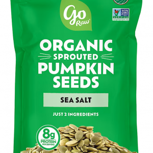 Go Raw Organic Sprouted Pumpkin Seeds with Sea Salt, 18 oz