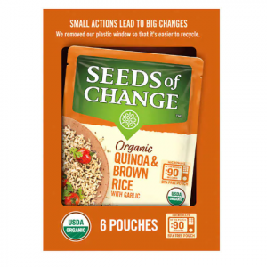 Seeds of Change Organic Quinoa and Brown Rice, 8.5 oz, 6-count