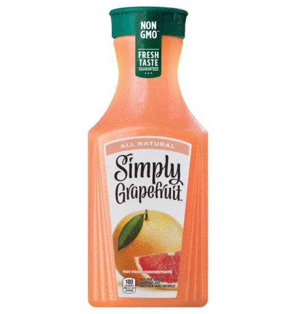 Simply Grapefruit Pulp Free Juice - 52 fl oz