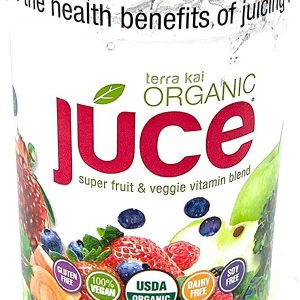 Terra Kai USDA Organic Juce Super Fruit & Veggie Vit Blend 30 Servings