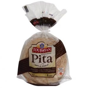 Toufayan Pita, Whole Wheat 6 loaves [12 oz (340 g)]