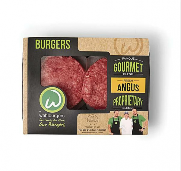 Wahlburgers Burgers, Famous Gourmet Blend, Fresh Angus 21.32 oz or 1.33 lbs