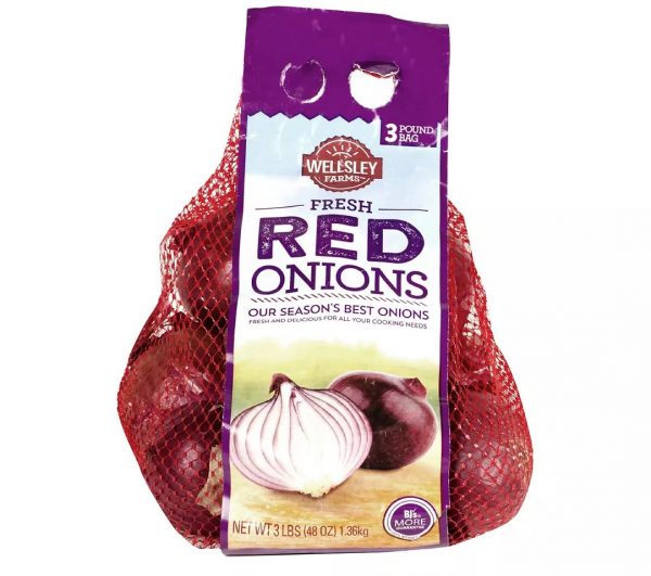 Wellsley Farms Red Onions, 3 lbs.
