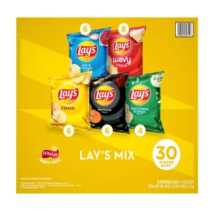Frito-Lay Lay's Mix of Potato Chips, 30 ct.