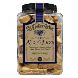 La Dolce Vita Classic Italian Biscotti - 40 oz