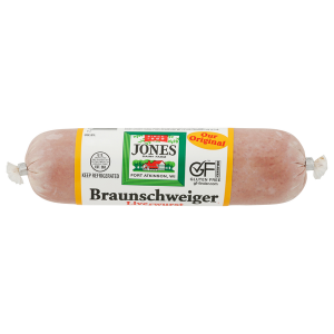 Jones Dairy Farm Braunschweiger Liverwurst - Liver Sausage - 8 oz