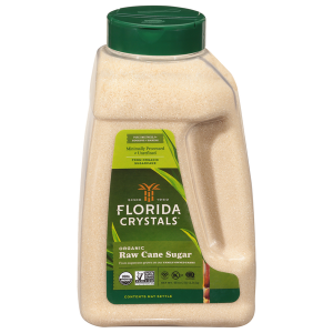 Florida Crystals Organic Raw Cane Sugar - 3 Lbs
