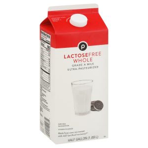Publix Milk, Lactose Free, Whole Milk Half Gallon