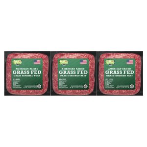 Free Graze American Raised Grass Fed Ground Beef 85% - 4 Lbs