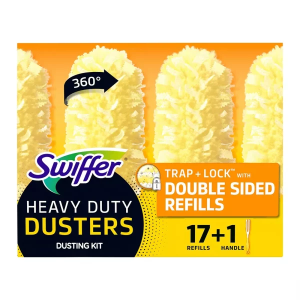 Swiffer Duster Heavy Duty Starter Kit 18 ct